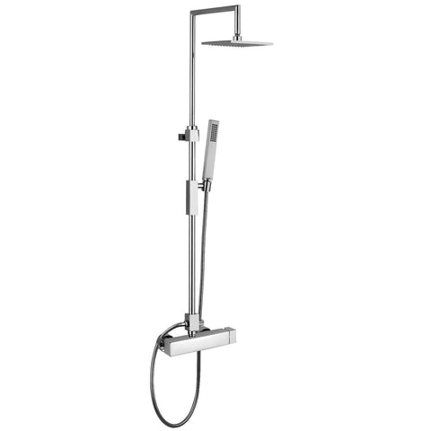 ZCOL620 SYNCRO PLUS COLONNA DOCCIA CON MISCELATORE LEC168R CROMATO PAFFONI-Archigo.it