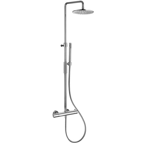 ZCOL646LIQ BIRILLO COLONNA DOCCIA CON TERMOSTATICO CROMATO PAFFONI-Archigo.it