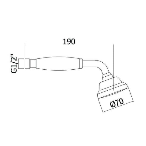ZDOC030 DOCCETTA 1 GETTO RETRO BELINDA CROMO/GOLDEN FLASH PAFFONI-Archigo.it