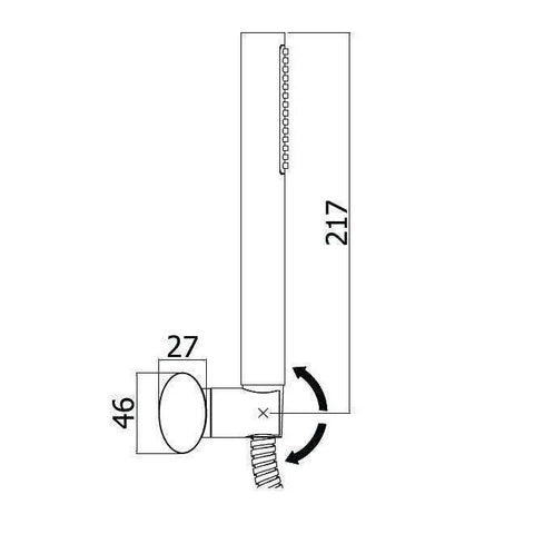 ZDUP069 BERRY DUPLEX ESTERNO ELLITTICO CROMATO PAFFONI-Archigo.it
