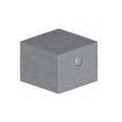 ZMAN131 MANIGLIA QUADRA PER DEVIATORE INCASSO STEEL PAFFONI-Archigo.it