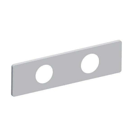 ZPIA035 PIASTRA 3FORI PER ARTICOLO 101 103 INOX STEEL E PIASTRA INOX PAFFONI-Archigo.it