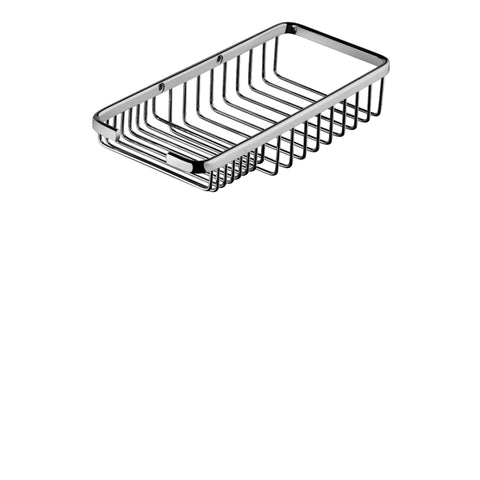 ZPOR001 GRIGLIA CESTINO 264x122x50 CROMATO PAFFONI-Archigo.it