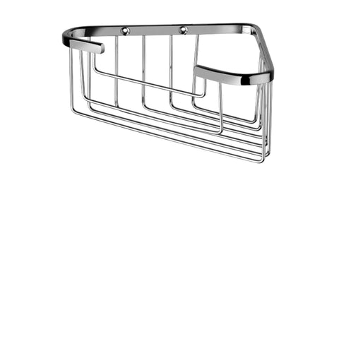 ZPOR003 GRIGLIA CESTINO TRIANGOLARE 250x150x85 CROMATO PAFFONI-Archigo.it