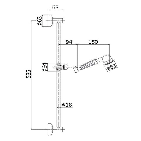 ZSAL010 KLIPPER SET SALISCENDI GOLDEN FLASH PAFFONI-Archigo.it